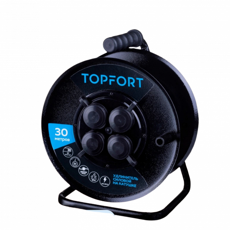 Удлинитель на катушке силовой